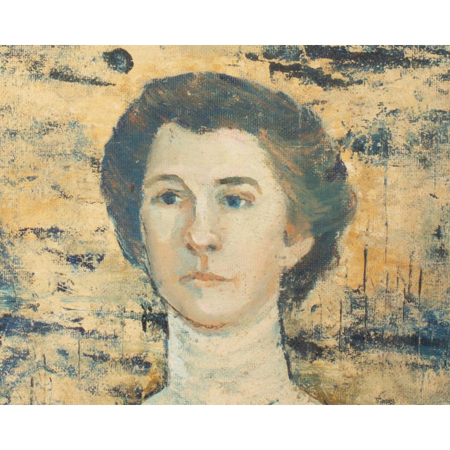 Figurative Oil on Board Portrait Painting by Louis Hill For Sale - Image 3 of 8