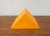 Plastic Postmodern Orange Prism Shape Floor or Table Lamp from Heico, 1980s For Sale - Image 7 of 10