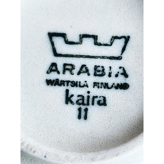 1970s Arabia Finland Kara Ceramic Creamer For Sale - Image 9 of 9