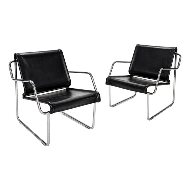 Vintage Pressu Chairs by Yrjo Kukkapuro for Haimi, 1972, Set of 2 For Sale