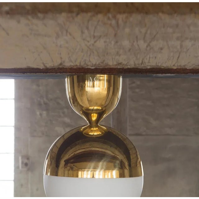 Contemporary Nickel Ceiling Lamp by Magic Circus Editions For Sale - Image 3 of 6