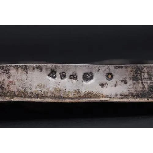 Guilded Silver Fragment with Bible Silver Case Motif For Sale - Image 9 of 10