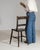 19th Century France Brown Wood Lounge Chair For Sale - Image 10 of 11