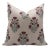 Handcrafted Floral Design Pillow Cover –24x24 Inch Swadesh For Sale