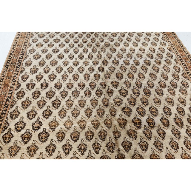 1900 - 1909 Antique Indian Amritsar Rug For Sale - Image 5 of 8