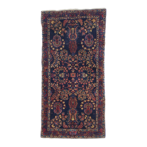 Antique Persian Mohajeran Sarouk Rug 2’5” X 4’11”
