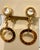 Bvlgari B. Zero1, 18 Karat Yellow Gold Drop Open Circle LeverbacK Earrings For Sale - Image 10 of 18
