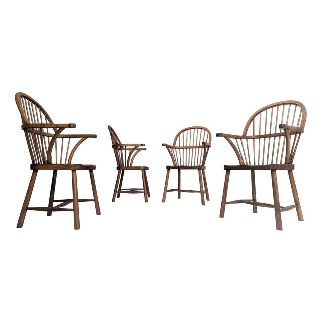 Vintage B 952/F Armchairs by Adolf Loos for Thonet, 1920s, Set of 4 For Sale