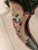 Asparagus Vintage Painted Italian Venetian-Style Chinoiserie Low Coffee Table With Marble Top For Sale - Image 8 of 12