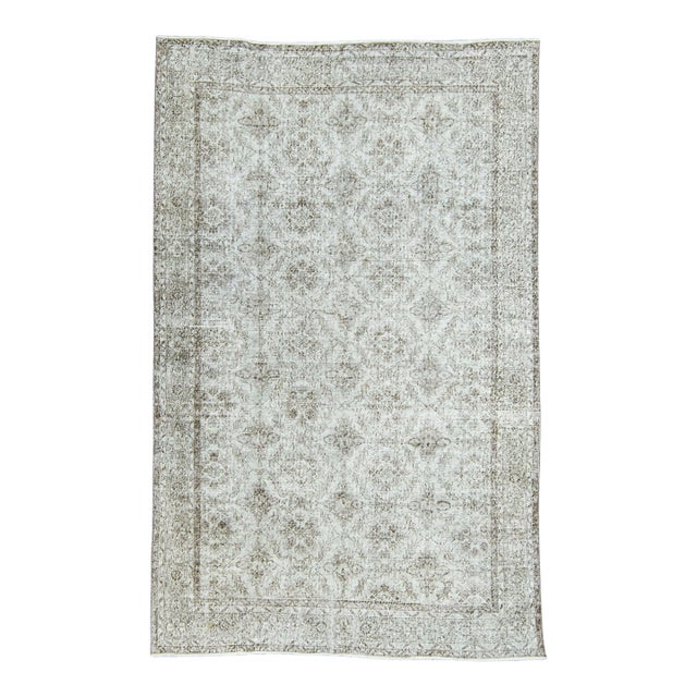 Turkish Vintage Rug 6'7" x 10'5" #21407 For Sale