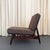 Mid-Century Modern 1960s Scandinavian Modern Ebonized Slipper Lounge Chair For Sale - Image 3 of 9