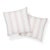 This pillow features Rafe Stripe by Veere Grenney for Schumacher with a Self-Welt finish. A soft blend of cotton and...