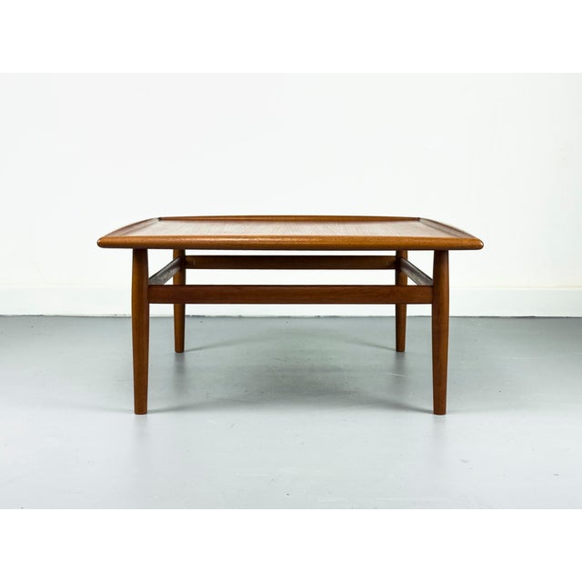 Grete Jalk Teak Coffee Table by Grete Jalk for Glostrup, 1960s For Sale - Image 4 of 17