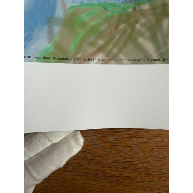 2020s David Hockney (1937-2026), Autumn Trees Near Thixendale, 2008, Copyright David Hockney, Printed in the Uk For Sale - Image 5 of 11