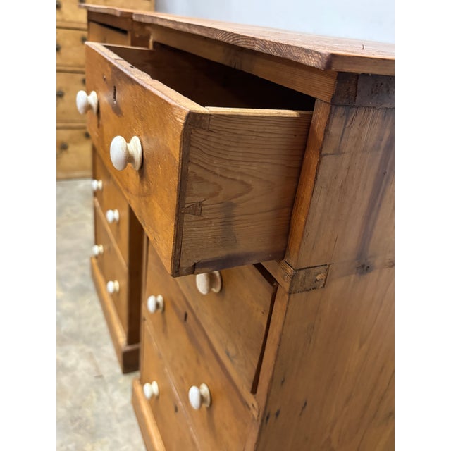 English 19th Century English Pine Nightstands For Sale - Image 3 of 9
