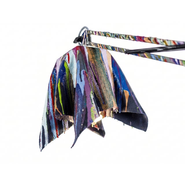 The "guglielmo tell" sculptural floor lamp is born from italian designer dario nasuti’s continuous exploration of...