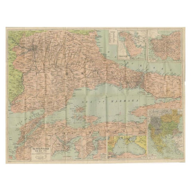 Daily Telegraph War Map, 1877 For Sale - Image 12 of 12