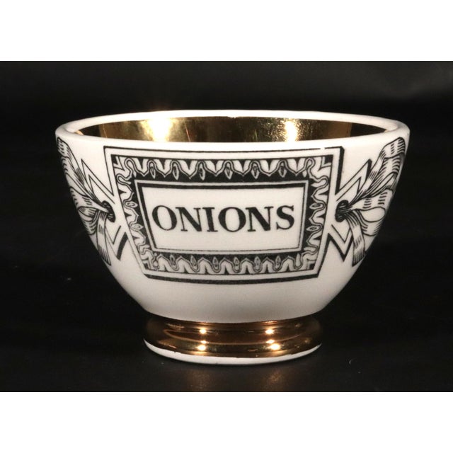 Complete Set of Six Ceramic "Stuzzichini" Barware Appetizer Bowls For Sale - Image 15 of 15