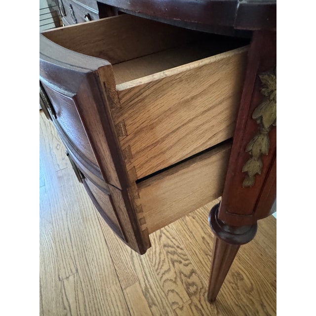 John Widdicomb Early 20th Century John Widdicomb Traditional Georgian Mahogany Writing Desk / Sideboard For Sale - Image 4 of 17