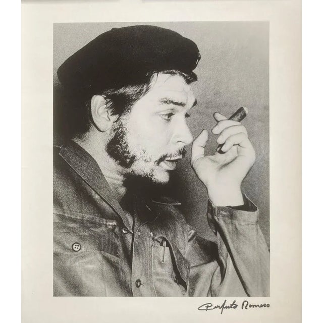 Mid-Century Modern Perfecto Romero, Che Guevara With a Cigar, Photograph For Sale - Image 3 of 3