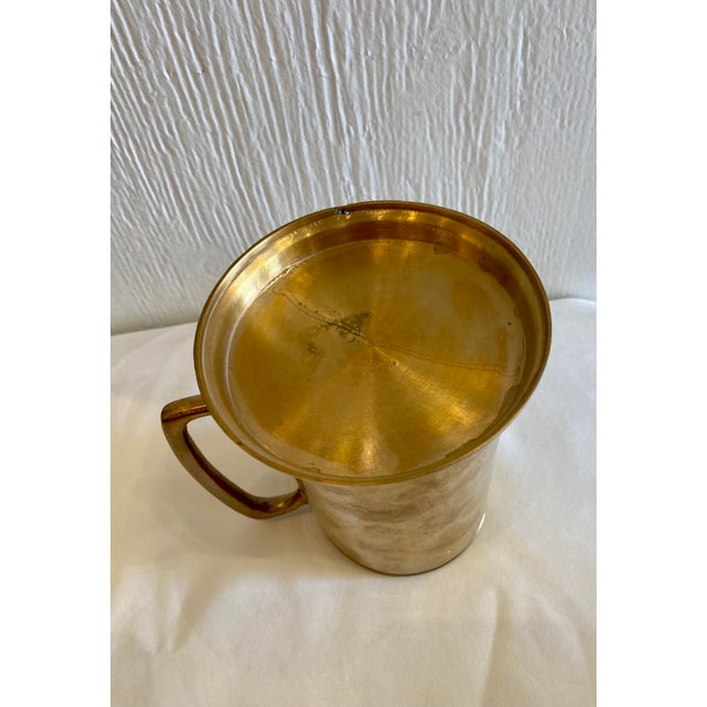 Vintage Brass Pilsner Mug Chairish