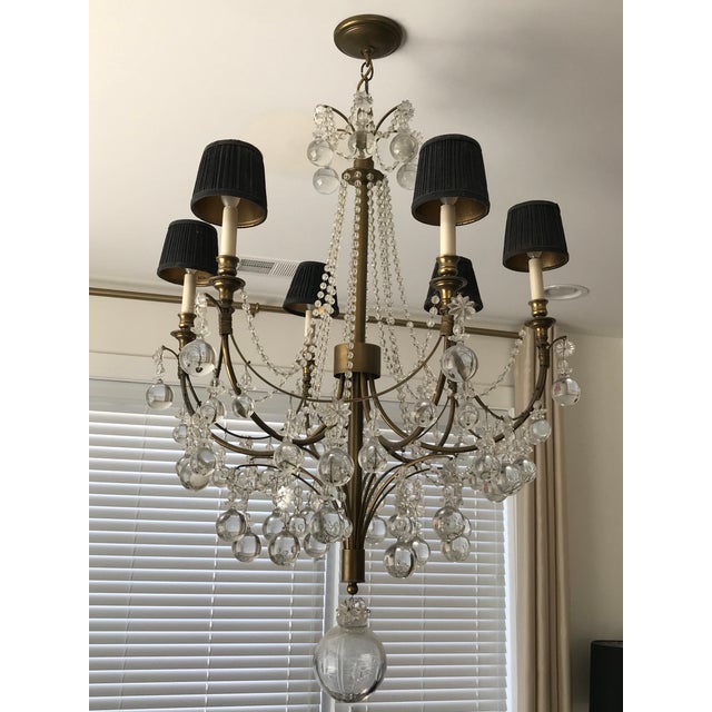 1990s 1990s John Richard Bronze Chandelier For Sale - Image 5 of 5
