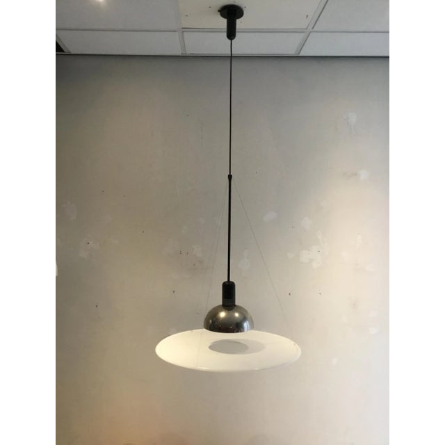 Metal Vintage Pendant Lamp by Achille Castiglioni for Flos, 1970s For Sale - Image 7 of 7