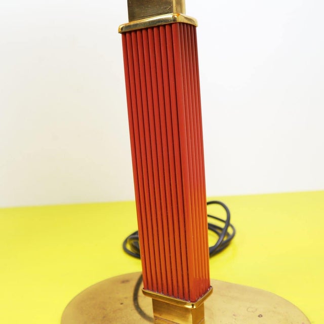 Vintage Metal Table Lamps, Set of 2 For Sale - Image 4 of 12