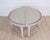 Made in Sweden around 1850, this large pair of Gustavian style demi-lune tables has been repainted in grey. The demi-lune,...
