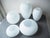 Mid-Century Opaline Glass Vases, Bohemia, 1960s, Set of 5 For Sale - Image 10 of 11