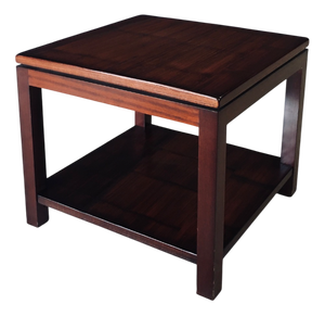 Postmodern Bamboo Side Table from Axel Vervoordt, Belgium, 1980s