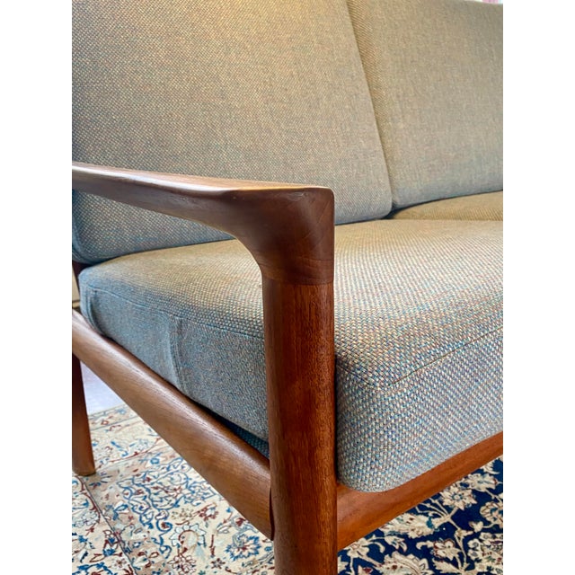 Danish Three-Seater Teak Sofa from Komfort, 1960s For Sale - Image 14 of 18