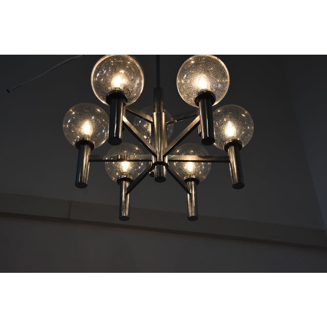 Mid-Century Modern Sputnik Lamp from Sölken Leuchten, 1970s For Sale - Image 9 of 11