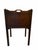 John-Richard 1990s John Richard European Crossroads Tambour Front Side / End Table For Sale - Image 4 of 8