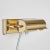 Brass 1960s Scandinavian Brass Rotating Wall Lamp in the Style of Charlotte Perriand For Sale - Image 8 of 13