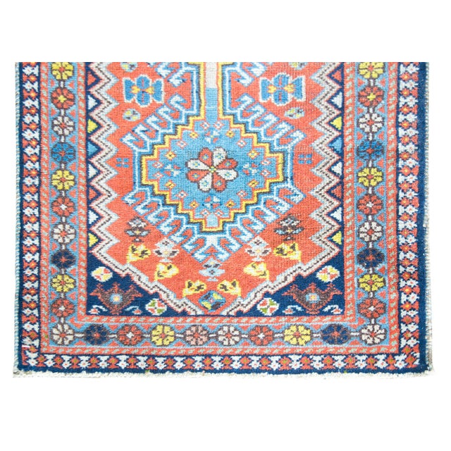 Early 20th Century Persian Heriz Runner For Sale - Image 13 of 14
