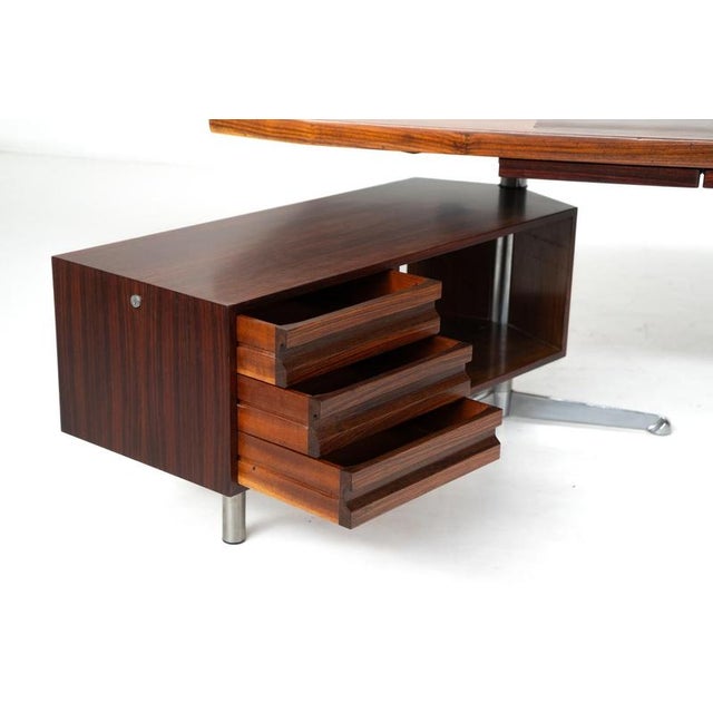 Executive Desk by Osvaldo Borsani for Tecno, Italy, 1960s For Sale - Image 13 of 15