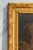 Black Interesting Antique 19th Century Monk Man Portrait Oil Painting Ornate Gold Frame Home Decor Wall Art For Sale - Image 8 of 13