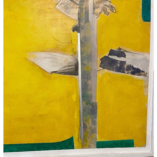 David Hare, 1970 Mod Surrealist Painting Collage David Hare Abstract Landscape Summer Land, 1970 For Sale - Image 14 of 15