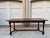 English Antique English Oak Refectory Dining Table Jacobean Double Leaf 10 Ft. C1930 For Sale - Image 3 of 18
