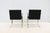 Ludwig Mies Van Der Rohe Brno Flat Bar Chairs in Black Fabric by Gordon - A Pair For Sale - Image 11 of 18
