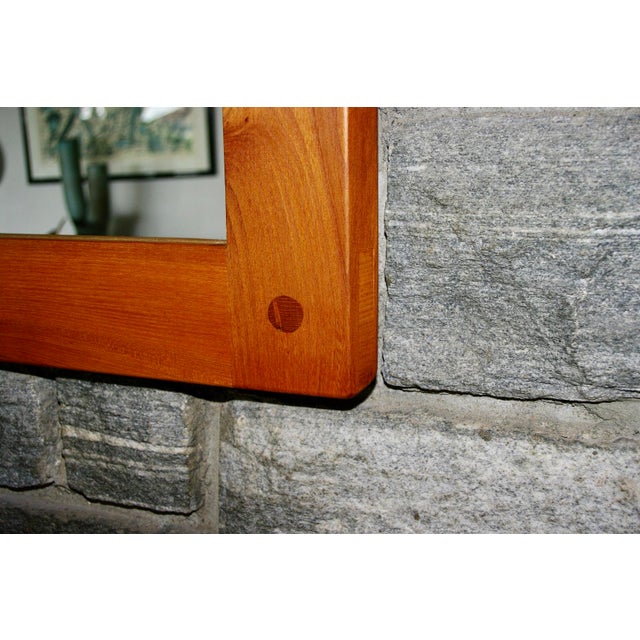 Elm Mirror by Pierre Chapo, 1970s For Sale - Image 10 of 11