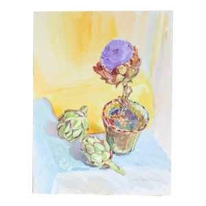 "Artichokes" 1997 Watercolor