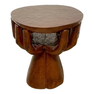Mid 20th Century Two-Tiered Cupped Hands Table