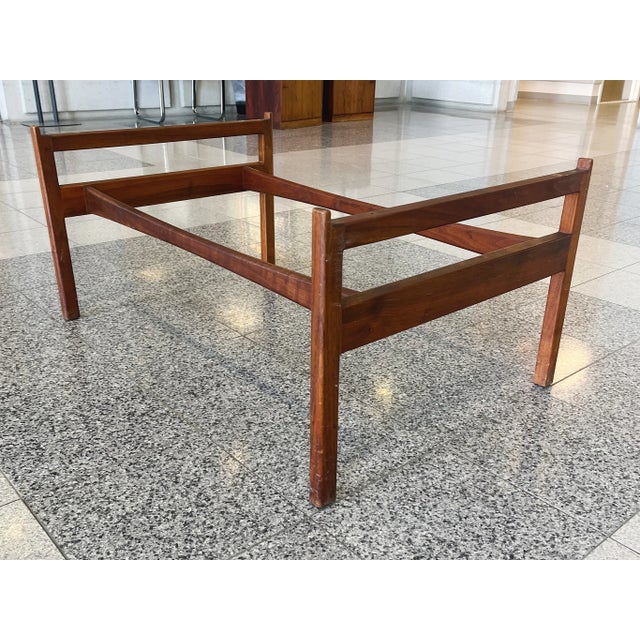 Mid 20th Century Midcentury Slate Top Coffee Table by Jens Risom For Sale - Image 5 of 11