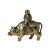 Japanese Gilt Child & Bull Figural Incense Burner For Sale - Image 4 of 12
