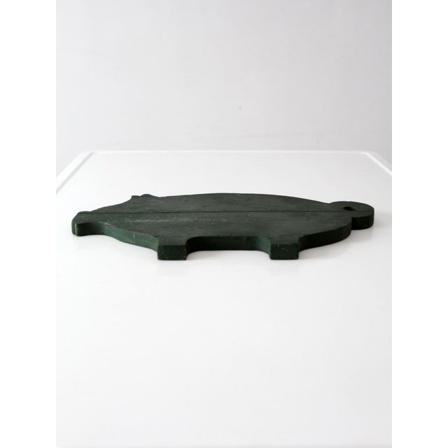 Antique Primitive Pig Kitchen Board For Sale - Image 6 of 11