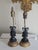 Stone Pair of Carved Jade Figural Lamps For Sale - Image 7 of 12