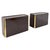 Wood Lacquered Cabinets in the style of Jean-Claude Mahey, 1970s, Set of 2 For Sale - Image 7 of 7