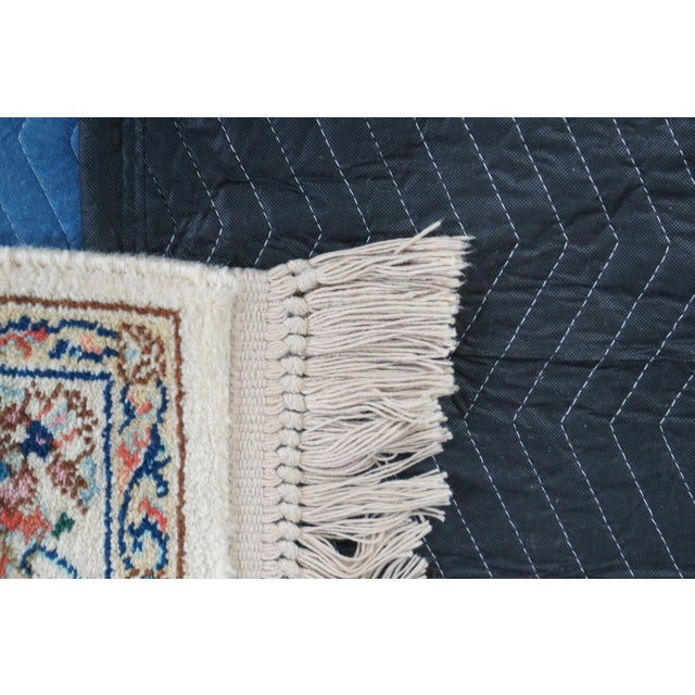 Late 20th Century Karastan 100% Wool Floral Palmette Animal 738 Area Rug Carpet Mat 3' X 5' For Sale - Image 5 of 13